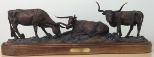 C.R. Morrison Bronze Sculpture Texas Tradition